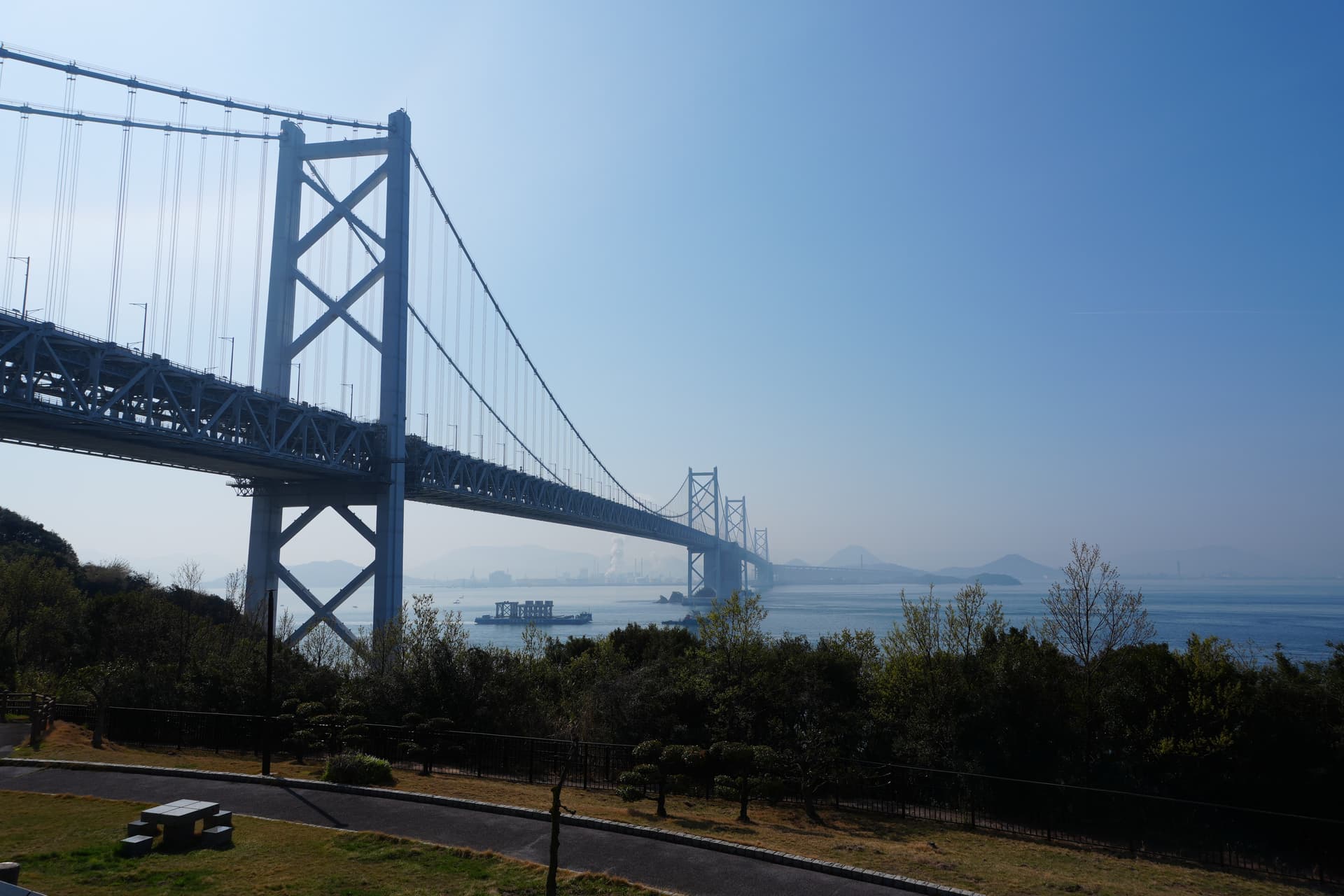 香川と岡山を瀬戸大橋で往復する旅